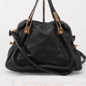 Chloe Paraty Medium Black Handbag